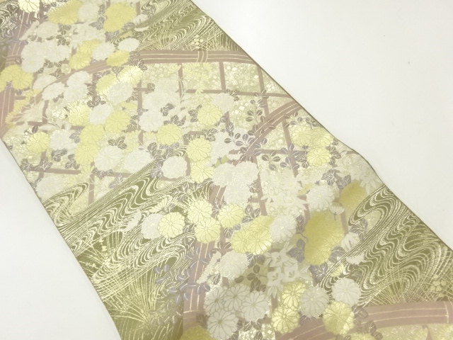 Japanese Kimono / Fukuro Obi Silk